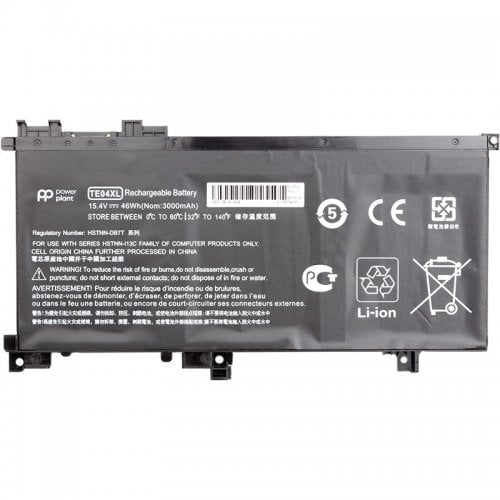 Аккумулятор для ноутбука PowerPlant HP Omen 15 AX200 (HSTNN-DB7T, TE04) 15.4V 3000mAh (NB461462) купить в Украине | Telemart фото