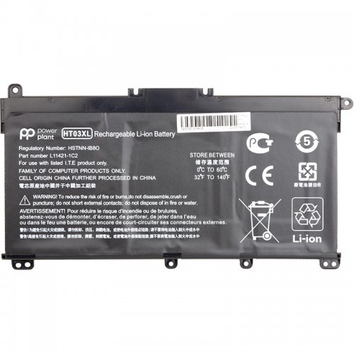 Аккумулятор для ноутбука PowerPlant HP 250 G7 (HT03XL, HSTNN-LB8M) 11.4V 41Wh (NB461486) купить в Украине | Telemart фото