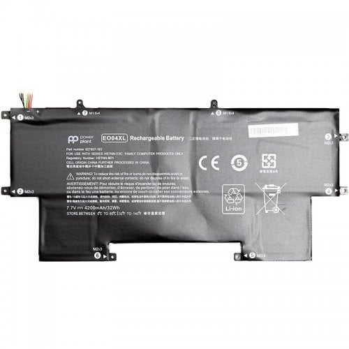 Аккумулятор для ноутбука PowerPlant HP EliteBook Folio G1 (EO04XL) 7.7V 4200mAh (NB461684) купить в Украине | Telemart фото