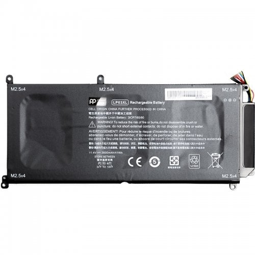 Акумулятор для ноутбука PowerPlant HP Envy 15T-AE Series (LP03XL) 11.4V 3600mAh (NB461691) купити в Україні | Telemart фото