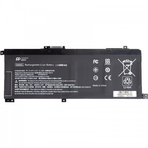 Акумулятор для ноутбука PowerPlant HP Envy X360 15-DR (SA04XL) 14.8V 3680mAh (NB461905) купити в Україні | Telemart фото