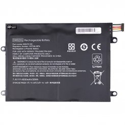 Аккумулятор для ноутбука PowerPlant HP X2 210 G2 (SW02XL) 7.4V 4000mAh (NB461967)