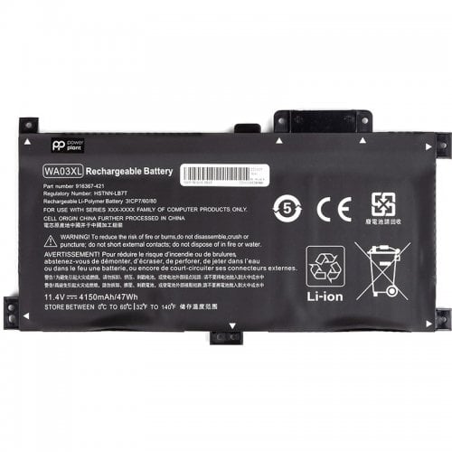 Акумулятор для ноутбука PowerPlant HP Pavilion X360 14-Ba (WA03XL) 11.4V 4150mAh (NB461974) купити в Україні | Telemart фото