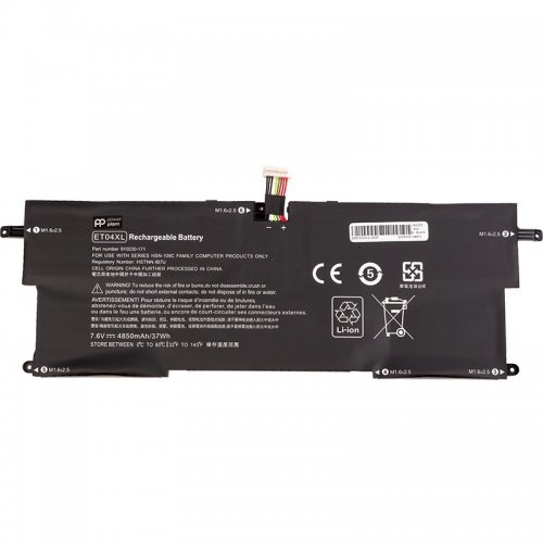 Акумулятор для ноутбука PowerPlant HP EliteBook X360 1020 G2 Series (ET04XL) 7.6V 4850mAh (NB462315) купити в Україні | Telemart фото