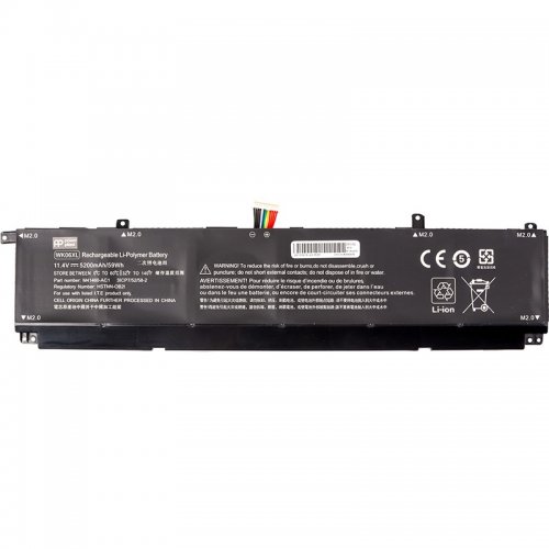 Акумулятор для ноутбука PowerPlant HP 7 Series 17-CK (WK06XL) 11.4V 5200mAh (NB462414) купити в Україні | Telemart фото