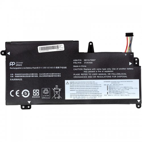 Акумулятор для ноутбука PowerPlant Lenovo ThinkPad S2 (01AV401) 11.4V 2700mAh (NB480661) купити в Україні | Telemart фото
