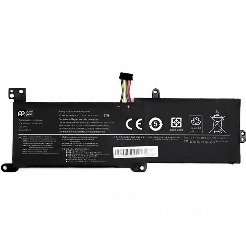 Акумулятор для ноутбука PowerPlant Lenovo IdeaPad 320-14AST (L16L2PB2) 7.6V 4100mAh (NB480975) купити в Україні | Telemart фото