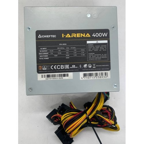 Блок питания CHIEFTEC i-ARENA 400W (GPA-400S8) OEM (Восстановлено продавцом, 925714) купить в Украине | Telemart фото