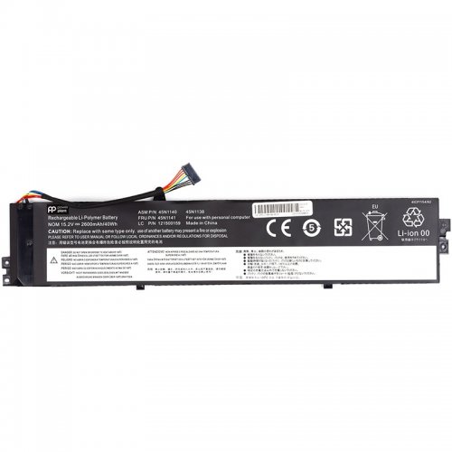 Акумулятор для ноутбука PowerPlant Lenovo ThinkPad S3 S431 (45N1138) 15.2V 2600mAh (NB481774) купити в Україні | Telemart фото