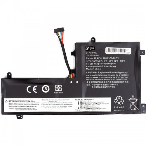 Акумулятор для ноутбука PowerPlant Lenovo Legion Y730 (L17M3PG2) (long cable) 11.4V 4800mAh (NB481804) купити в Україні | Telemart фото