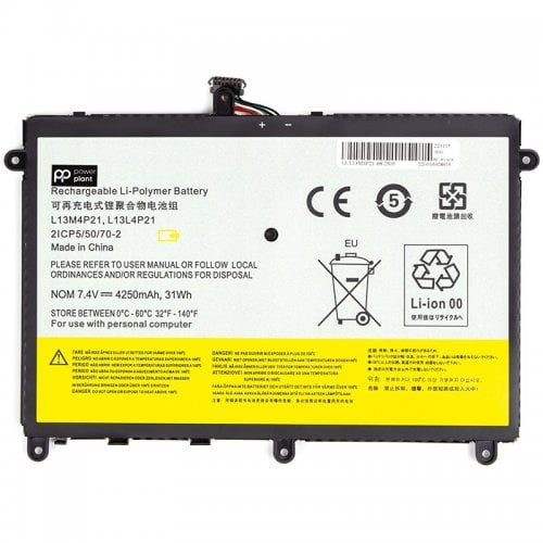 Акумулятор для ноутбука PowerPlant Lenovo IdeaPad Yoga 2 11 Series (L13M4P21) 7.4V 4250mAh (NB481835) купити в Україні | Telemart фото