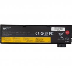 Аккумулятор для ноутбука PowerPlant Lenovo ThinkPad A485, T480 (01AV424) 11.4V 2100mAh (NB482313)