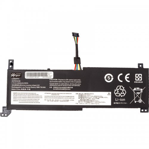 Акумулятор для ноутбука PowerPlant Lenovo IdeaPad 3-14ITL6 (L20M2PF0) 7.7V 4650mAh (NB482405) купити в Україні | Telemart фото