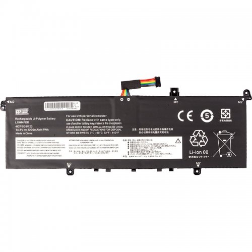 Аккумулятор для ноутбука PowerPlant Lenovo ThinkBook 13s ITL (L19M4PDD) 14.8V 3200mAh (NB482498) купить в Украине | Telemart фото