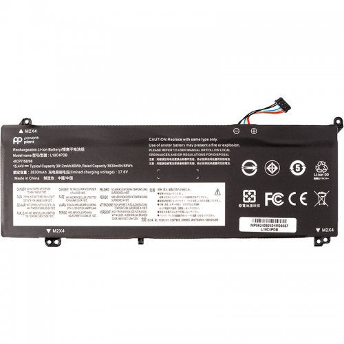 Аккумулятор для ноутбука PowerPlant Lenovo ThinkBook 14 G2 (L19C4PDB) 15.44V 3830mAh (NB482597) купить в Украине | Telemart фото