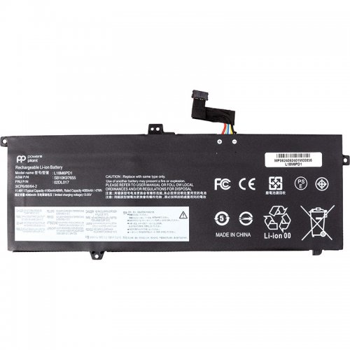 Аккумулятор для ноутбука PowerPlant Lenovo ThinkPad X390 (L18M6PD1) 11.46V 4190mAh (NB482658) купить в Украине | Telemart фото