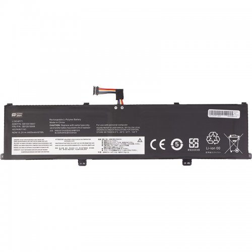 Аккумулятор для ноутбука PowerPlant Lenovo ThinkPad X1 Extreme P1 3rd Gen (L19C4P71) 15.2V 4400mAh (NB482696) купить в Украине | Telemart фото
