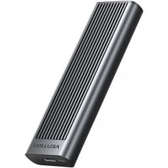 Зовнішня кишеня Vention M.2 SSD NVME/SATA Enclosure USB 3.2 (KPLH0) Grey