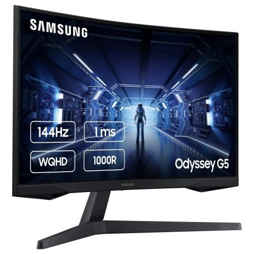 Монітор Samsung 27" Odyssey G5 C27G55TQWI (LC27G55TQWIXCI/LC27G55TQBIXCI) Black (Відновлено продавцем, 926080) купити в Україні | Telemart фото