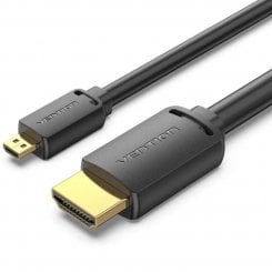 Кабель Vention HDMI to micro-HDMI V2.0 4K 3m (AGIBI) Black