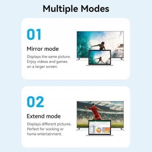 Кабель Vention HDMI to micro-HDMI V2.0 4K 3m (AGIBI) Black купить в Украине | Telemart фото