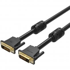 Кабель Vention DVI-D to DVI-D 2K 3m (EAABI) Black