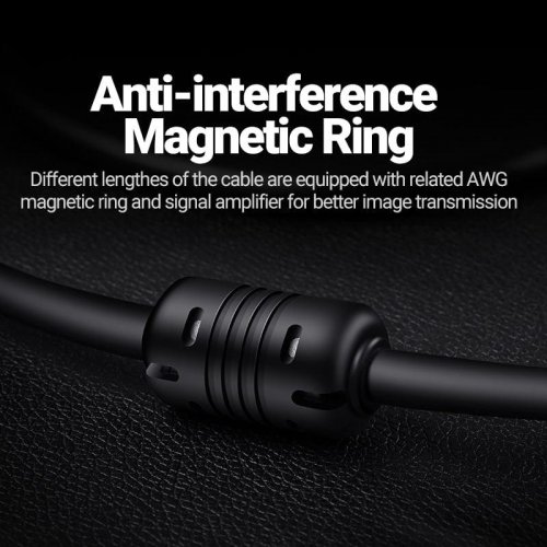 Кабель Vention DVI-D to DVI-D 2K 3m (EAABI) Black купить в Украине | Telemart фото