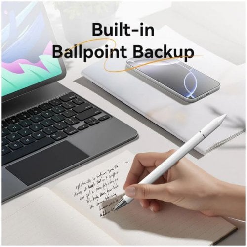 Стілус Vention 3 in 1 Magnetic Stylus Pen Aluminum Alloy Type (KQLW0) White купити в Україні | Telemart фото