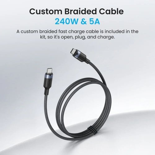 Сетевое зарядное устройство Vention GaN USB + 3 x USB Type-C 140W (TZ-FCOI0-EU) White купить в Украине | Telemart фото