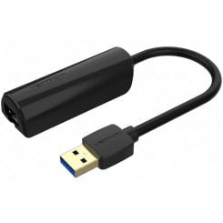 Сетевая карта Vention USB 3.0 to Gigabit Ethernet (CEHBB) Black