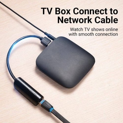 Сетевая карта Vention USB 3.0 to Gigabit Ethernet (CEHBB) Black купить в Украине | Telemart фото