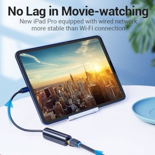 Сетевая карта Vention USB 3.1 Type-C to 100Mb Ethernet (CFABB) Black купить в Украине | Telemart фото