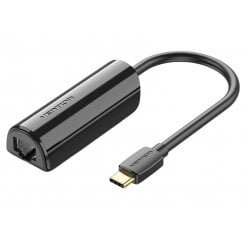 Сетевая карта Vention USB 3.1 Type-C to Gigabit Ethernet (CFBBB) Black