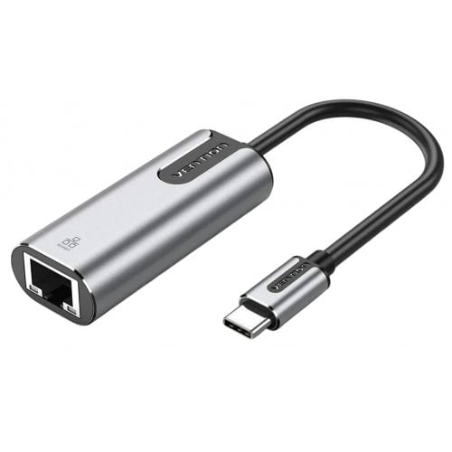Сетевая карта Vention USB 3.1 Type-C to Gigabit Ethernet (CFNHB) Grey купить в Украине | Telemart фото