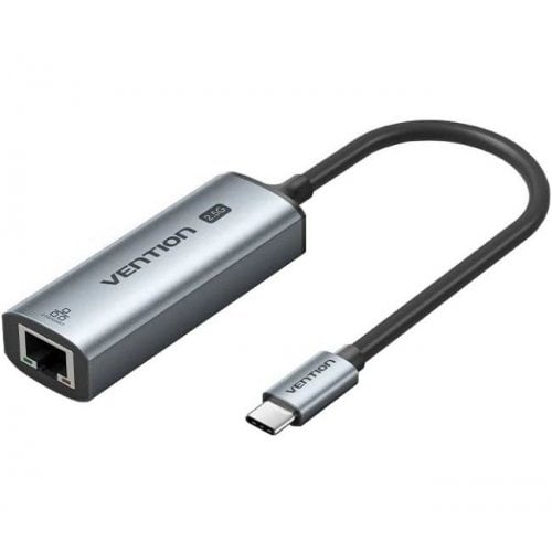 Сетевая карта Vention USB 3.1 Type-C to 2.5Gb Ethernet (CFTHB) Black купить в Украине | Telemart фото