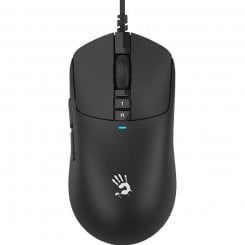 Уцінка миша A4Tech Bloody W72 Ultra Black (Розкрита упаковка, 926210) / 20000 DPI / 125/2000 Гц / Alpha