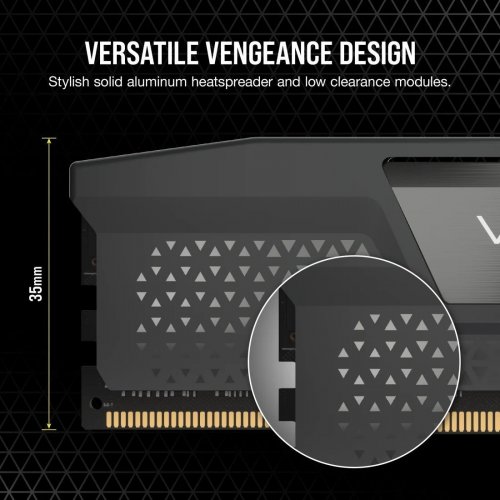 ОЗУ Corsair DDR5 64GB (2x32GB) 6000Mhz Vengeance Grey (CMK64GX5M2D6000Z40) купить в Украине | Telemart фото