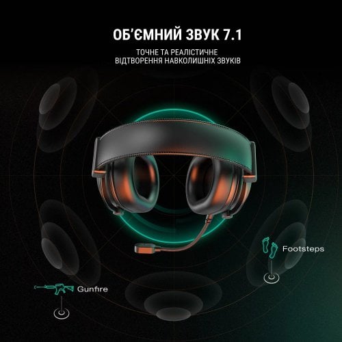 Уцінка навушники Fifine H6 RGB White (Розкрита упаковка, 926253) купити в Україні | Telemart фото