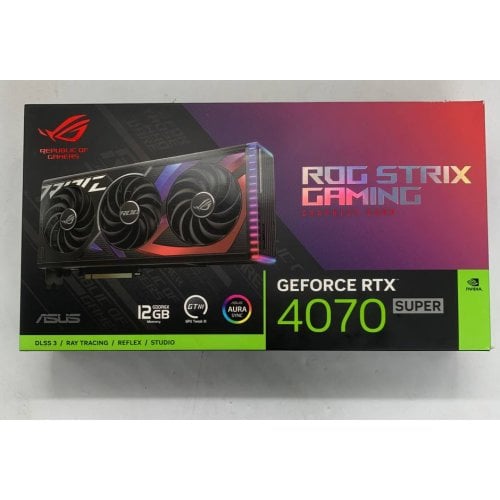 Відеокарта Asus ROG Strix GeForce RTX 4070 SUPER 12228MB (ROG-STRIX-RTX4070S-12G-GAMING) (Відновлено продавцем, 926255) купити в Україні | Telemart фото