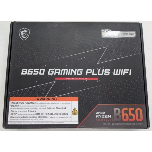 Материнська плата MSI B650 GAMING PLUS WIFI (sAM5, AMD B650) (Відновлено продавцем, 926333) купити в Україні | Telemart фото