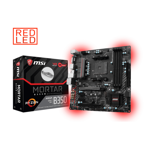 Материнська плата MSI B350M MORTAR (sAM4, AMD B350) (Відновлено продавцем, 926346) купити в Україні | Telemart фото