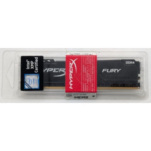 Озу HyperX DDR4 8GB 3000Mhz FURY Black (HX430C15FB3/8) (Восстановлено продавцом, 926366) купить в Украине | Telemart фото