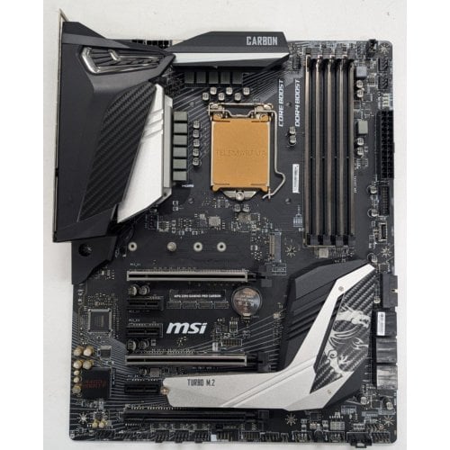 Материнська плата MSI MPG Z390 GAMING PRO CARBON (s1151-v2, Intel Z390) (Відновлено продавцем, 926368) купити в Україні | Telemart фото