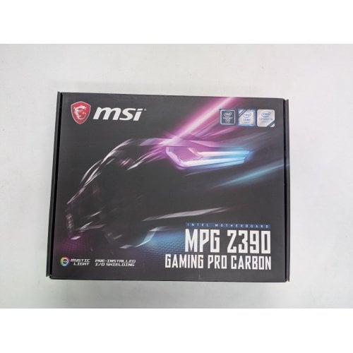 Материнська плата MSI MPG Z390 GAMING PRO CARBON (s1151-v2, Intel Z390) (Відновлено продавцем, 926368) купити в Україні | Telemart фото