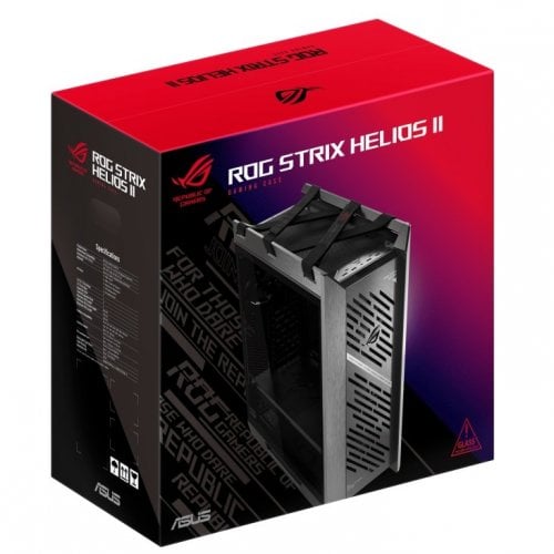 Уцінка корпус Asus ROG Strix Helios II GX601S Tempered Glass без БЖ (90DC00W0-B39000) Black (Розкрита упаковка, 926369) купити в Україні | Telemart фото