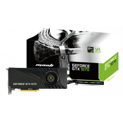 Видеокарта Manli Geforce GTX 1070 TURBO 8192MB (M-NGTX1070/5RGHDPPP-F361G)