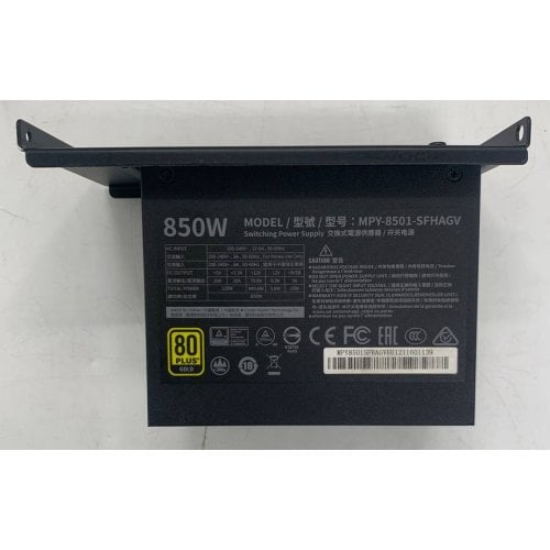 Блок питания Cooler Master V850W SFX Gold (MPY-8501-SFHAGV-EU) (Восстановлено продавцом, 926521) купить в Украине | Telemart фото