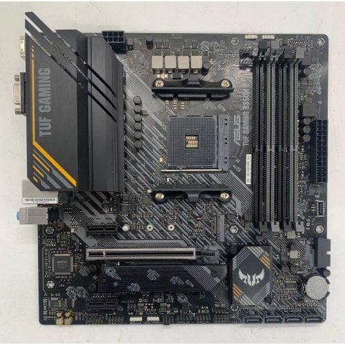Материнська плата Asus TUF GAMING B550M-E (sAM4, AMD B550) (Відновлено продавцем, 926591) купити в Україні | Telemart фото
