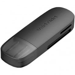 Кардрідер Vention Cardreader USB 3.0 2 in 1 (CLGB0) Black