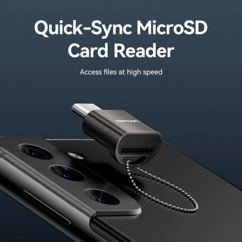 Кардридер Vention Cardreader USB Type-C to microSD (CLMH0) Grey купить в Украине | Telemart фото